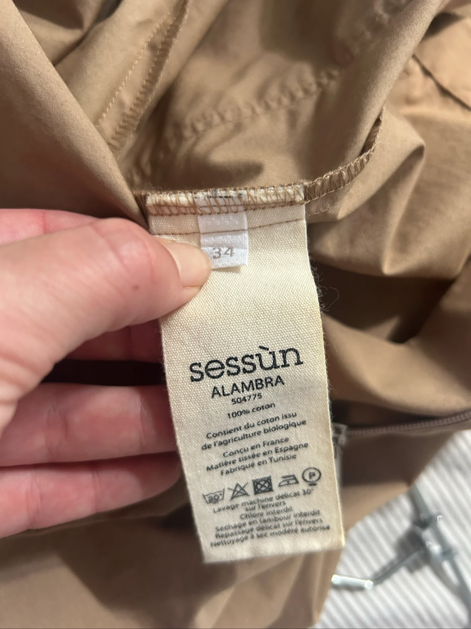 Pantalón ancho - Alambra Sessun talla 34 – photo 3